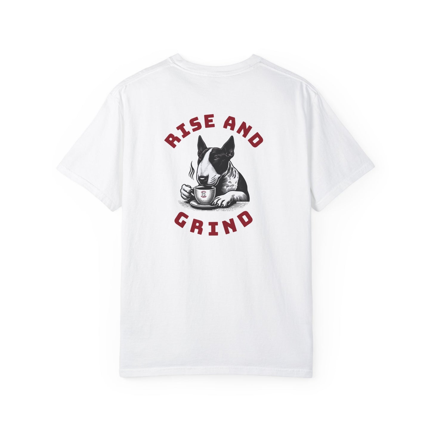 "Rise And Grind" Skippy Tee - Comfort Colors Cotton Edition.