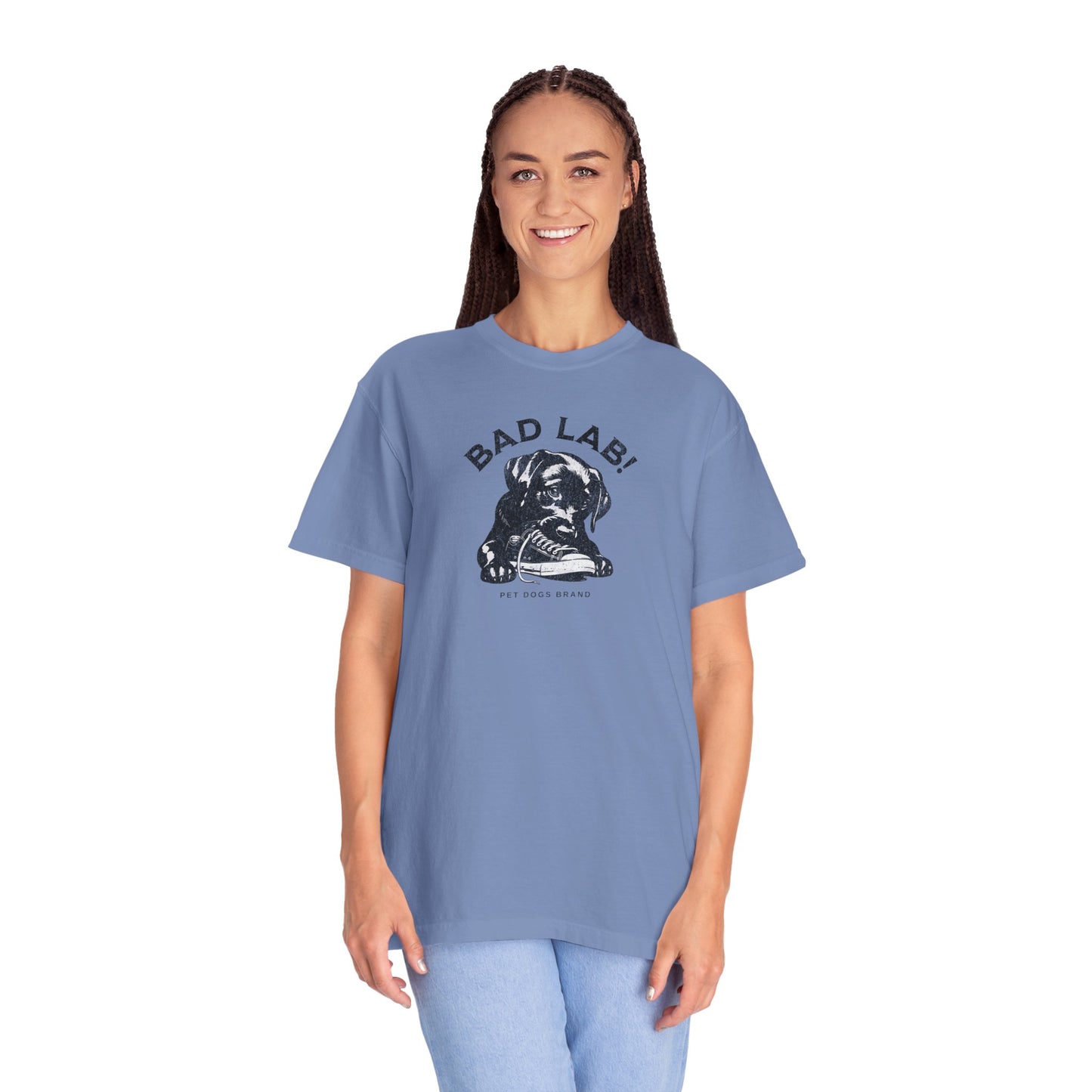 "Bad Lab!" Tee with shoe