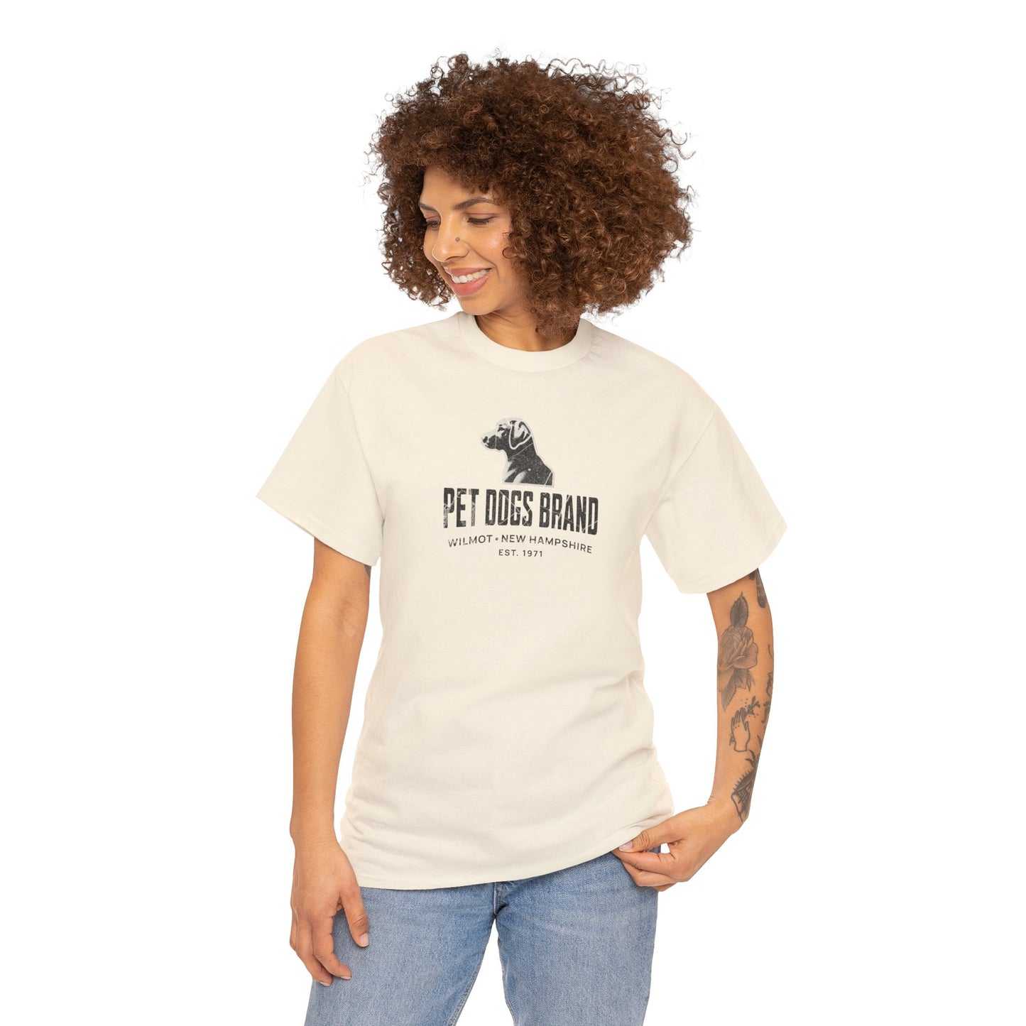 PET DOGS BRAND CLASSIC Logo Tee