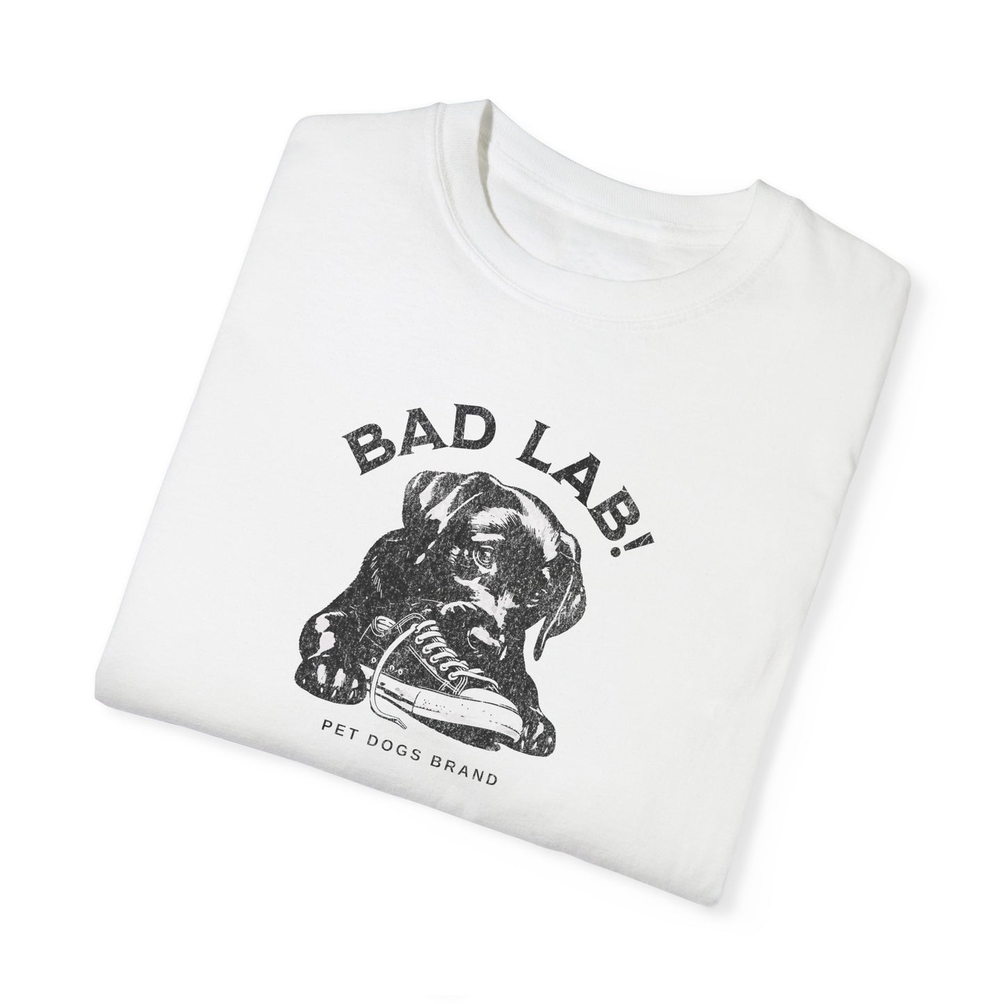 "Bad Lab!" Tee with shoe