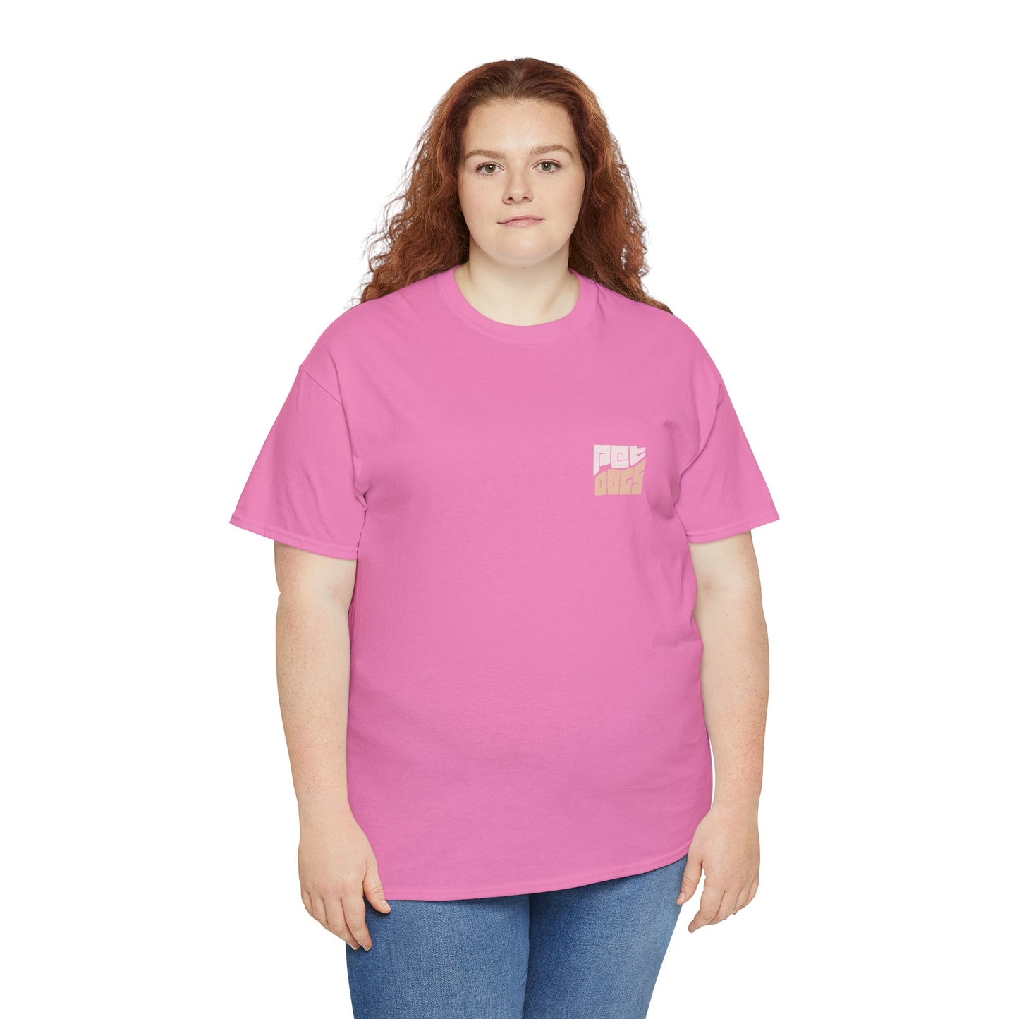 PET DOGS Bicolor Style Logo Tee