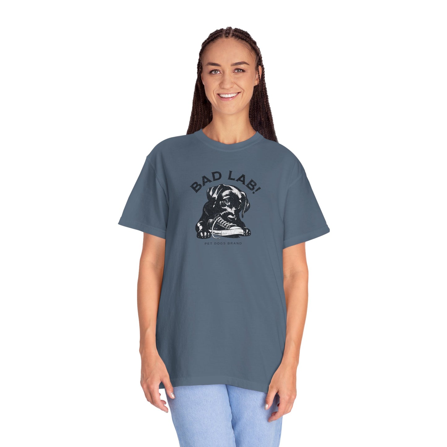 "Bad Lab!" Tee with shoe