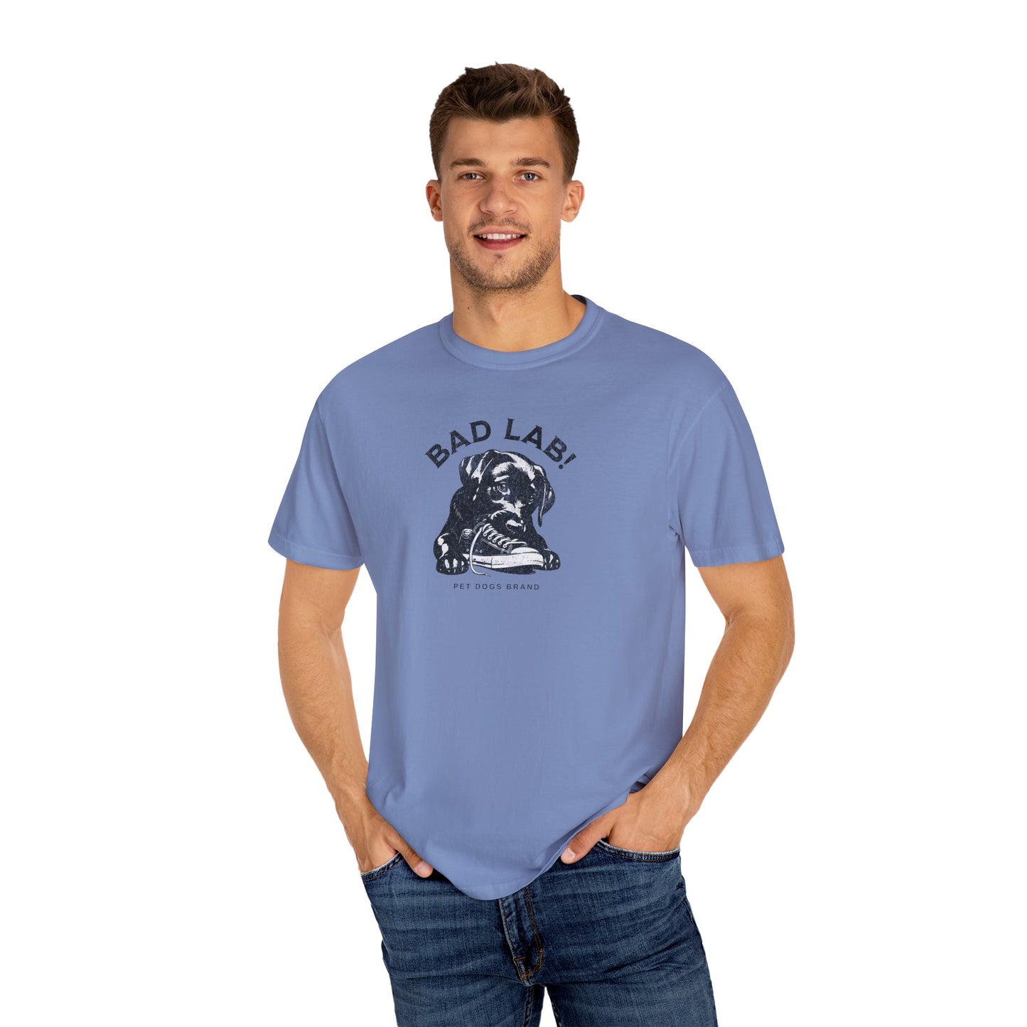 "Bad Lab!" Tee with shoe