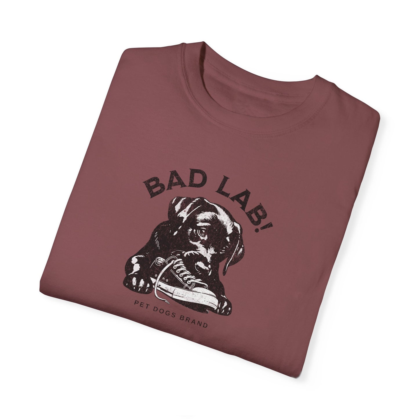 "Bad Lab!" Tee with shoe