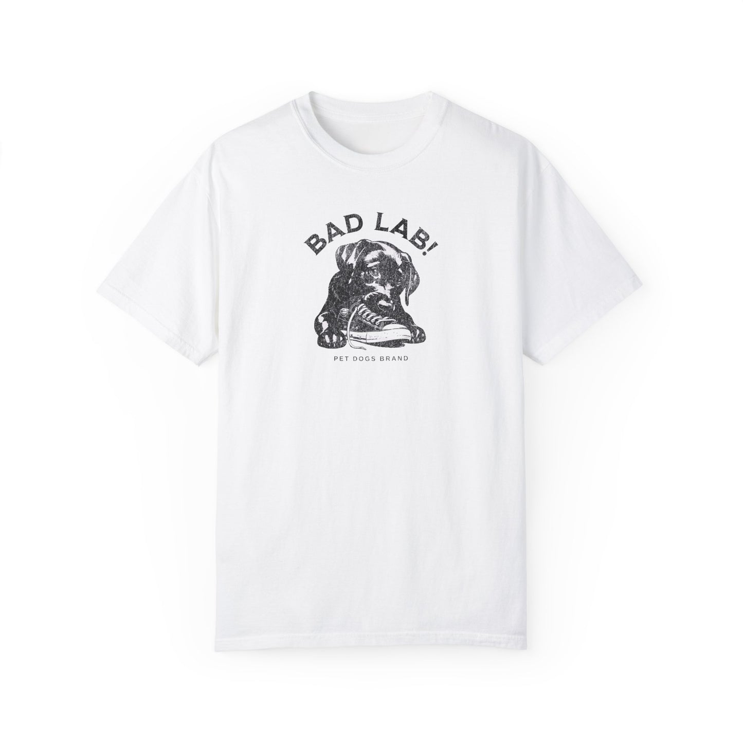 "Bad Lab!" Tee with shoe