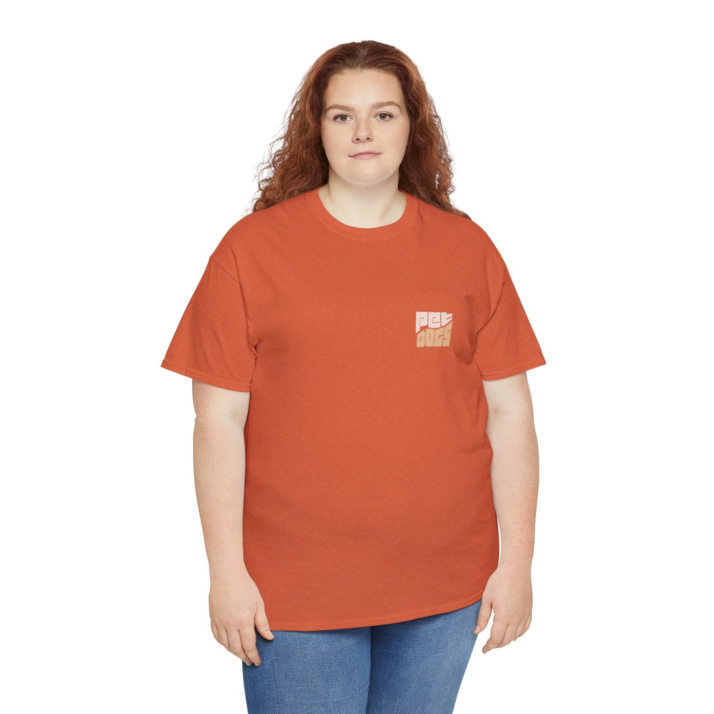 PET DOGS Bicolor Style Logo Tee