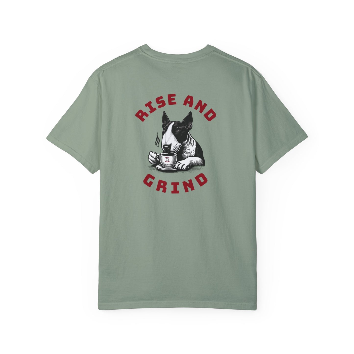 "Rise And Grind" Skippy Tee - Comfort Colors Cotton Edition.