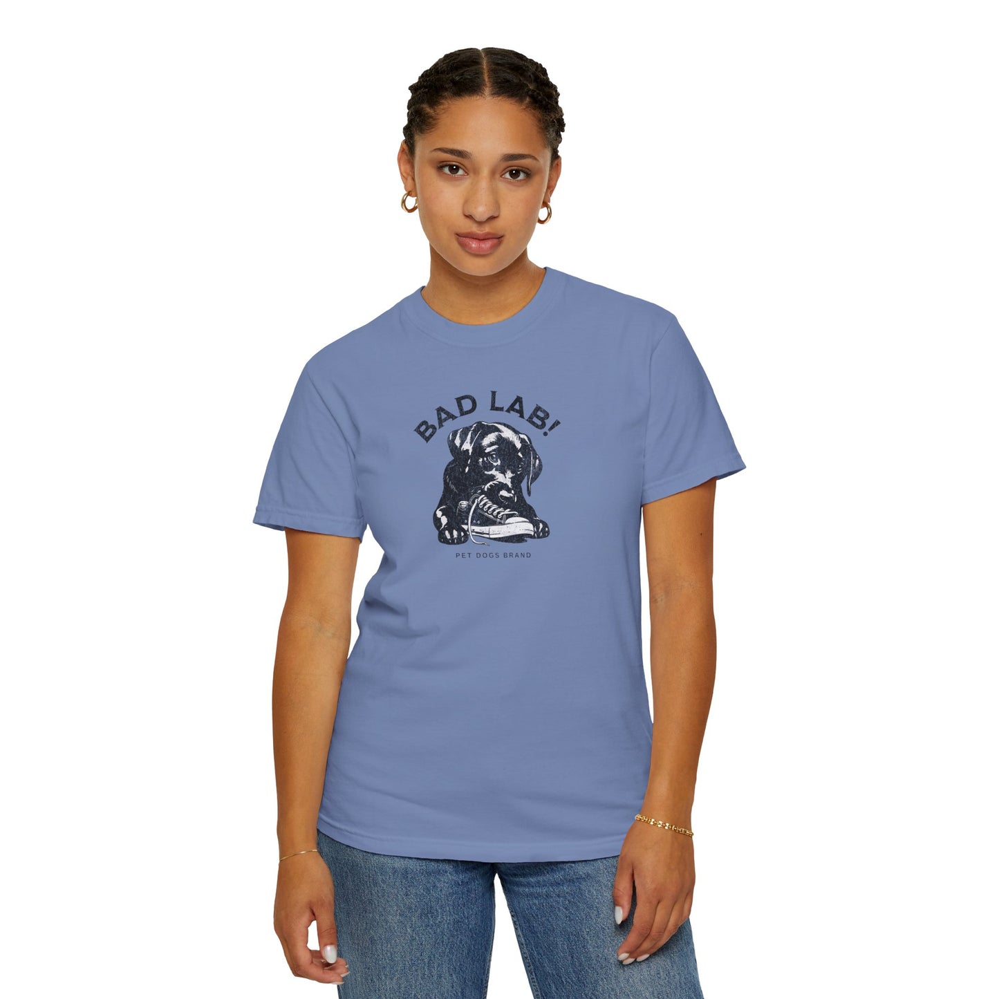 "Bad Lab!" Tee with shoe