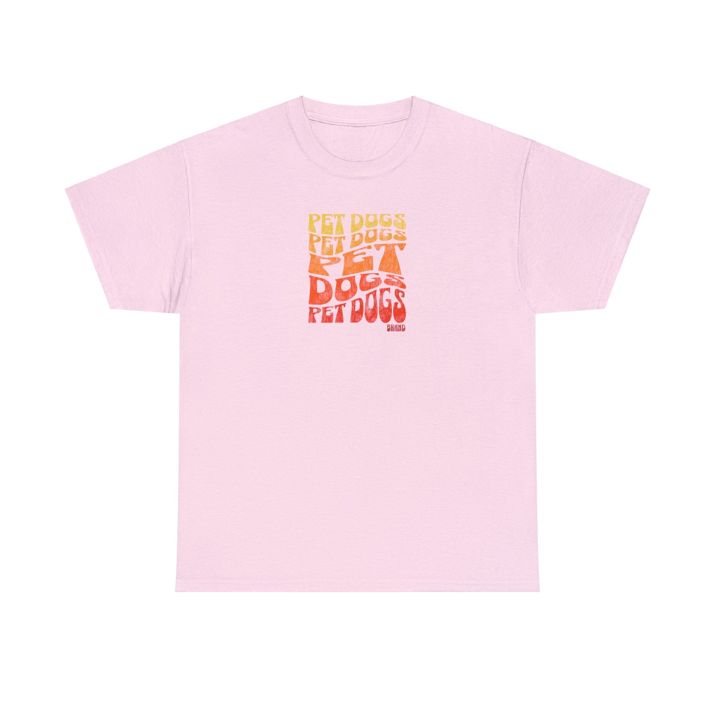 PET DOGS Groovy 70's Style Unisex Heavy Cotton Tee