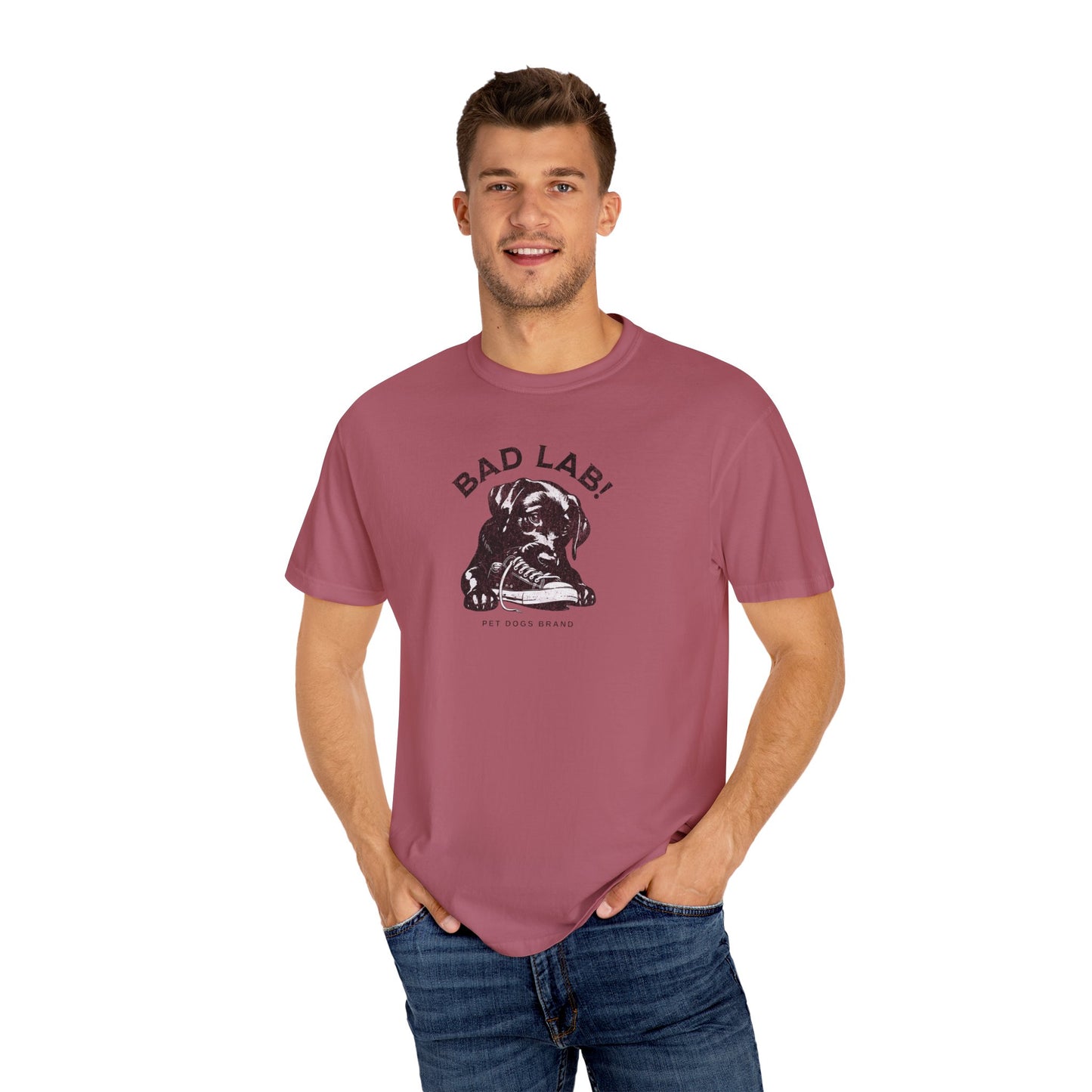 "Bad Lab!" Tee with shoe