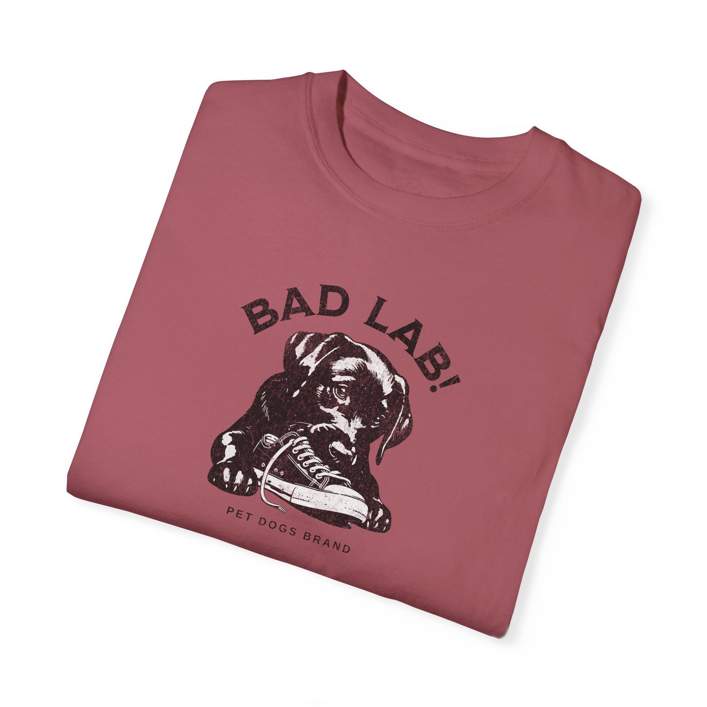 "Bad Lab!" Tee with shoe