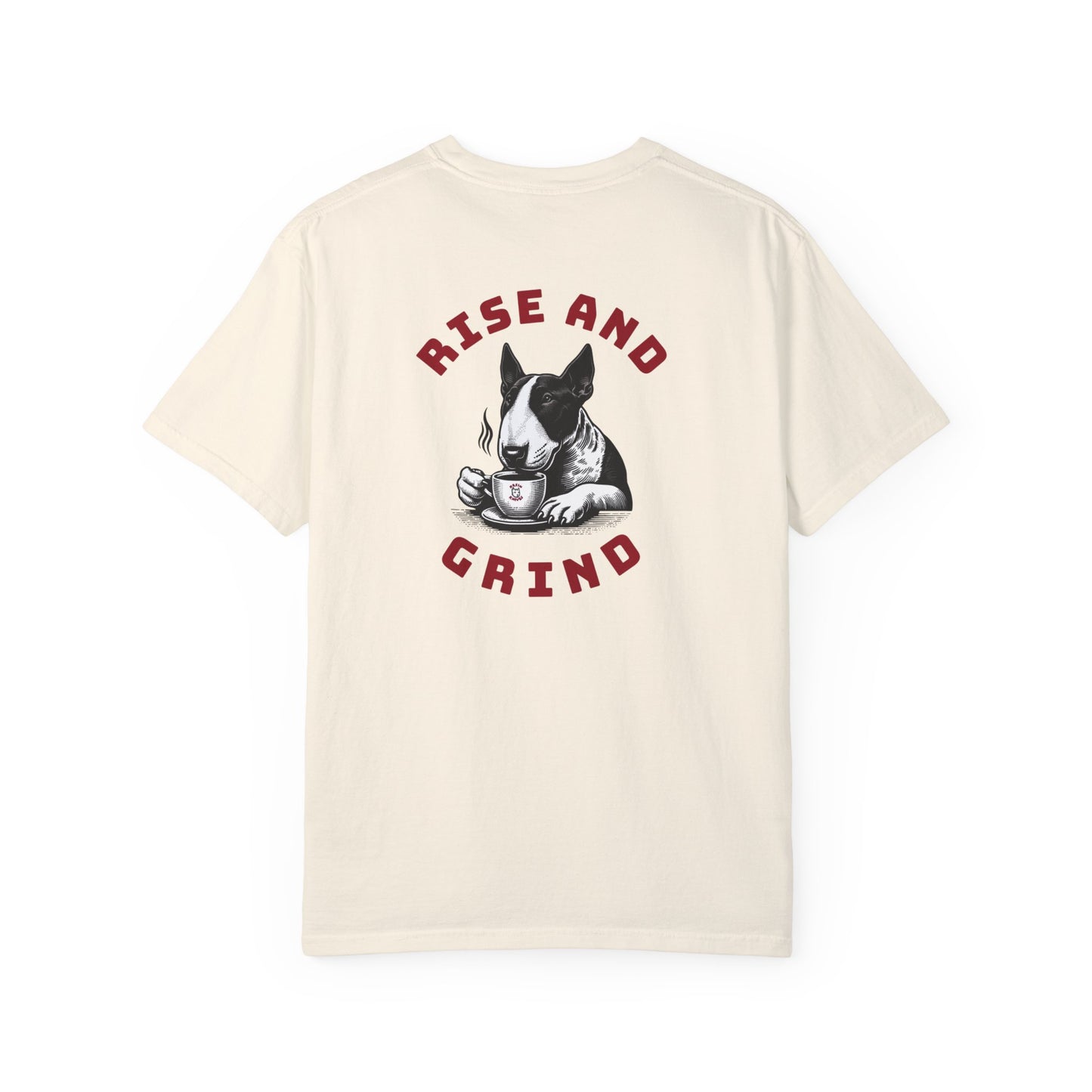 "Rise And Grind" Skippy Tee - Comfort Colors Cotton  Edition.